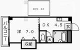リバープール桟一の間取り画像