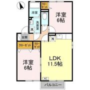 ウィルモア 土佐の間取り画像