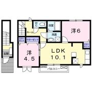 クリスタル Ⅰの間取り画像