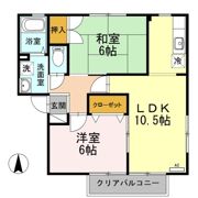 ハイツセリュー Ⅰ棟の間取り画像