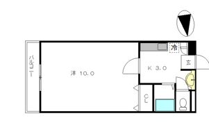 カルテットメナーの間取り画像
