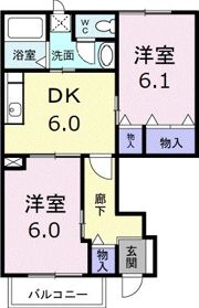 ビサイド・ハイウェイ Cの間取り画像