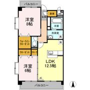 villa brickの間取り画像