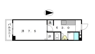 ノワール大原の間取り画像