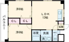 うめビルの間取り画像