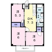 ノートル・メゾンの間取り画像