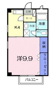 ファミール・ビラAの間取り画像