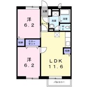 サニースポットBの間取り画像