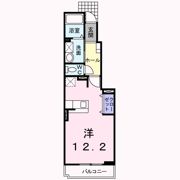 メゾンパークⅡAの間取り画像