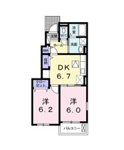 LAVERT Ⅱの間取り画像