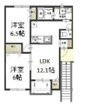 ファヴィリータCの間取り画像