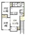ファヴィリータCの間取り画像