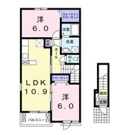 あじさいの間取り画像