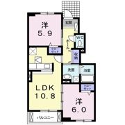 シェーネAの間取り画像