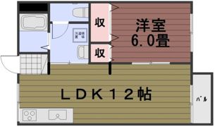 レークサイドハイツ B棟の間取り画像