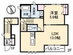 ネオ マーレの間取り画像