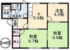 コーポじゅえいの間取り画像