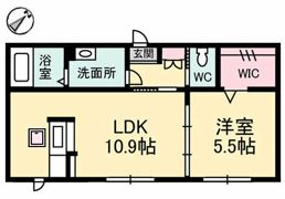 エクラシエの間取り画像