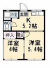 コーポ祥和の間取り画像