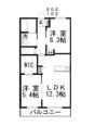 クオーレMの間取り画像