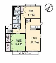 アネシス B棟の間取り画像