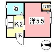 サクラハイツの間取り画像