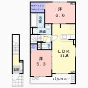 プラシード パラッツオの間取り画像