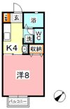 ニングル土倉Bの間取り画像