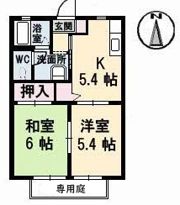 シャーメゾンみやびの間取り画像