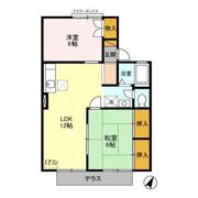 セジュールYKの間取り画像