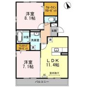 ドリームキャンパス Ⅰの間取り画像
