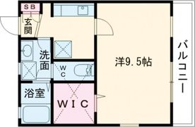 ホリーズ栗生の間取り画像