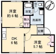 フレベールメゾン F棟の間取り画像