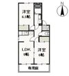 アーバンハイツ中井 Cの間取り画像