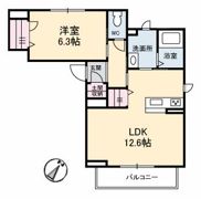 シャーメゾン沖の間取り画像