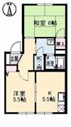 フレンド宮田 B棟の間取り画像