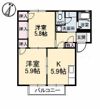 ミルティミ八島 A棟の間取り画像