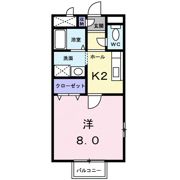 サンライズ富田の間取り画像