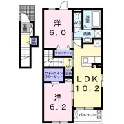 ピュアウィンド Bの間取り画像