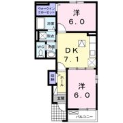 プラージュの間取り画像