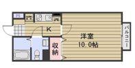 Casa Y．M．K B棟の間取り画像