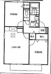 カルムM Bの間取り画像
