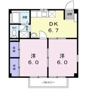 ハピネスエンジェル323の間取り画像