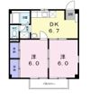 ハピネスエンジェル323の間取り画像