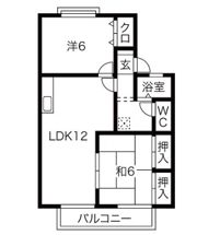 セジュールKONO Cの間取り画像
