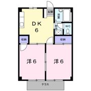 シティハイツ新地の間取り画像