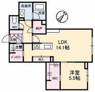 アントゥール B棟の間取り画像