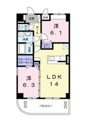 サザンクロスの間取り画像