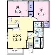 プロメナーデの間取り画像