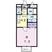 サンライズ富田の間取り画像